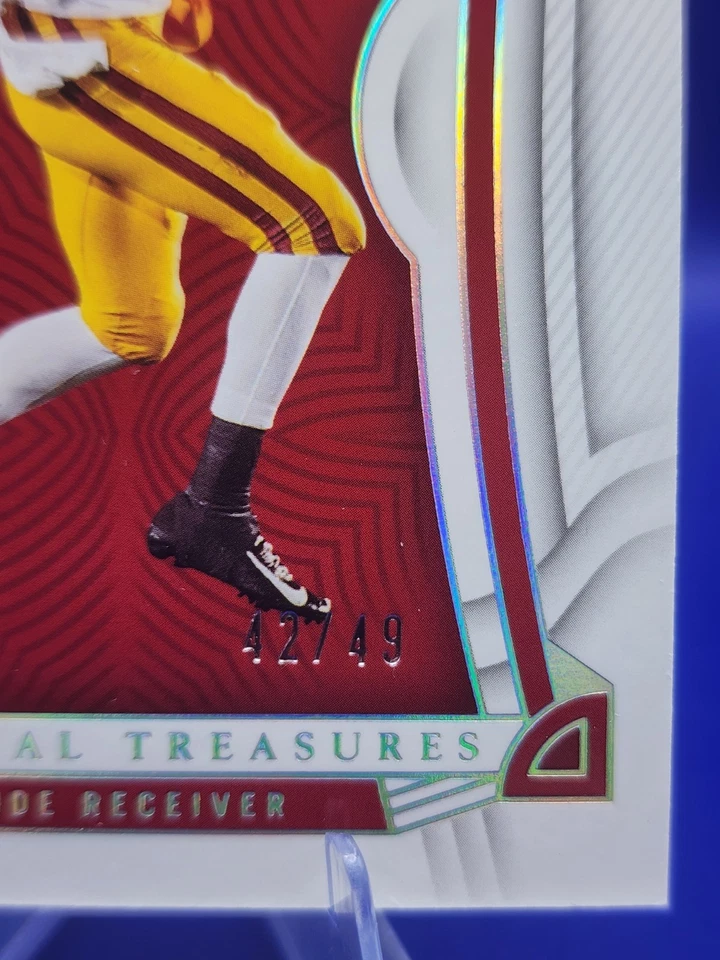 2023 Panini National Treasures Collegiate /99 - Michael Pittman Jr. #27 Colts SP - Image 3 of 4