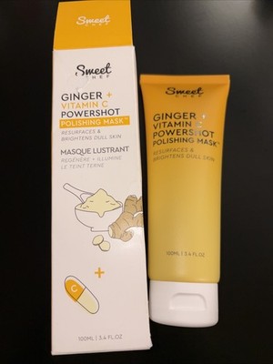 Sweet Chef Ginger Vitamin C Powershot Polishing Mask 3.4 FL. OZ. NEW NIB
