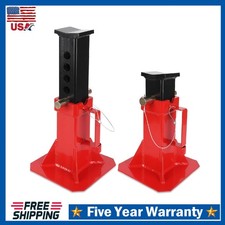 12 Ton Car Jack Stands Heavy Duty Pin Type With Lock For Truck Adjustable Height