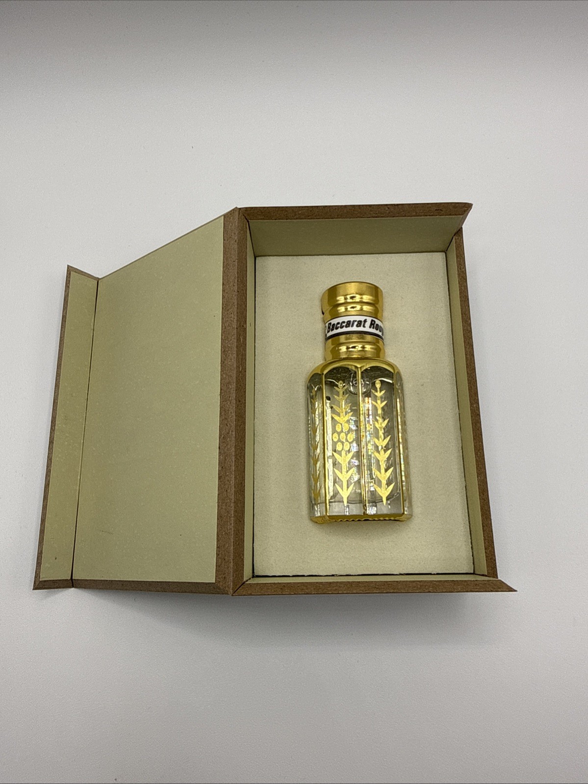 Baccarat Rouge 540-12ML-100% Pure Attar/Oil-LongLasting BOTTLE/CAP DESIGN VARIES