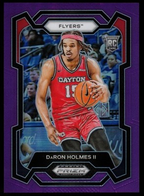 DaRon Holmes II - 2024-25 Panini Prizm Draft Picks Purple Prizm /75 #70 (RC)