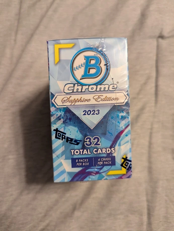 2023 Bowman Chrome Sapphire Edition MLB Baseball Factory Sealed Box - Image 2 of 4
