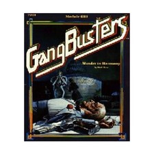 TSR Gangbusters Murder in Harmony VG