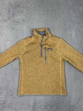 PATAGONIA Better Sweater Blue 1/4 Zip Youth Boys Girls Fleece Pullover Large 3
