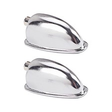 Silver Metal Drum Lug Connector Double-End Durable Drum Hook for Snare 2Pcs