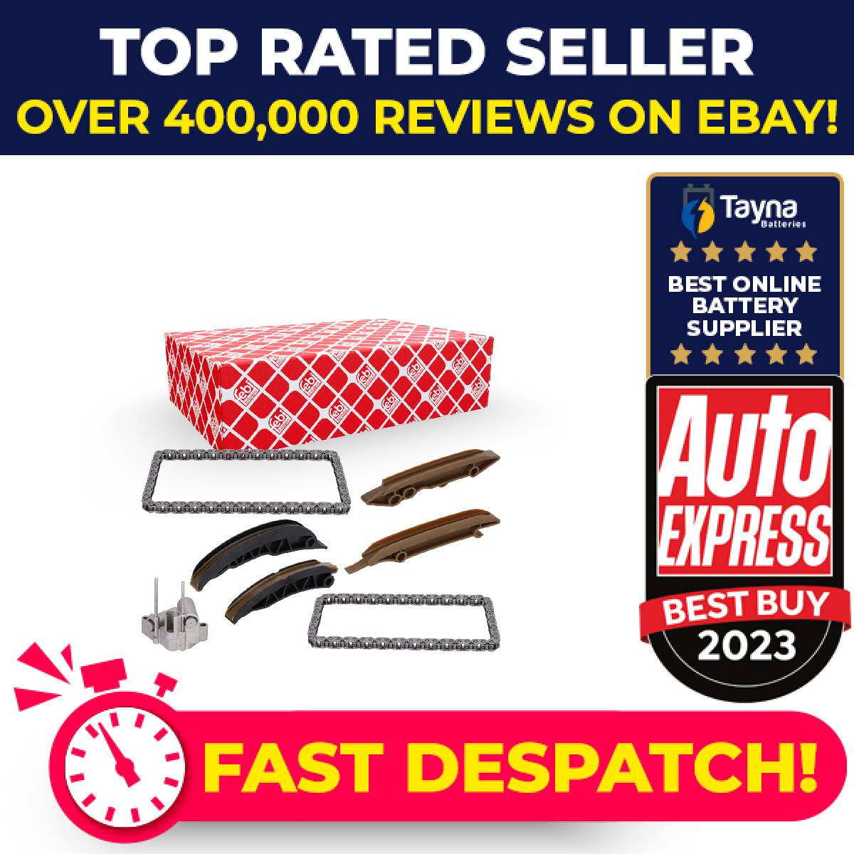 Timing Chain Kit fits BMW 635D E63, E64 3.0D 07 to 10 11312249851 11312249851S2