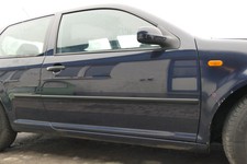VW Golf 4 Tür vorne rechts Beifahrertür 2/3-Türer blau LA5G ohneAnbauteile