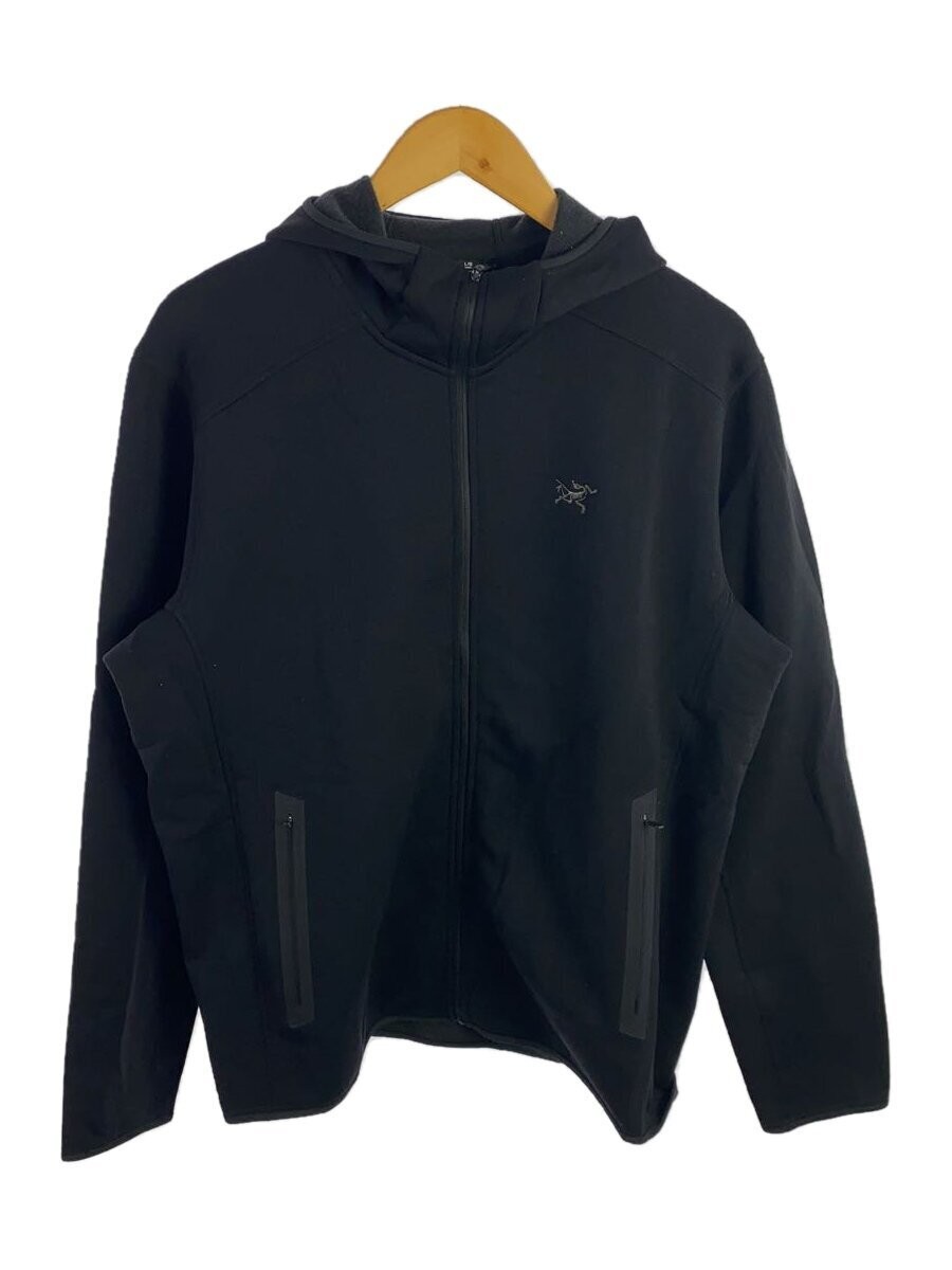 ARC'TERYX ARC TERYX Kyanite Felpa con Cappuccio M Zip Parka L Poliestere BLK X000008446