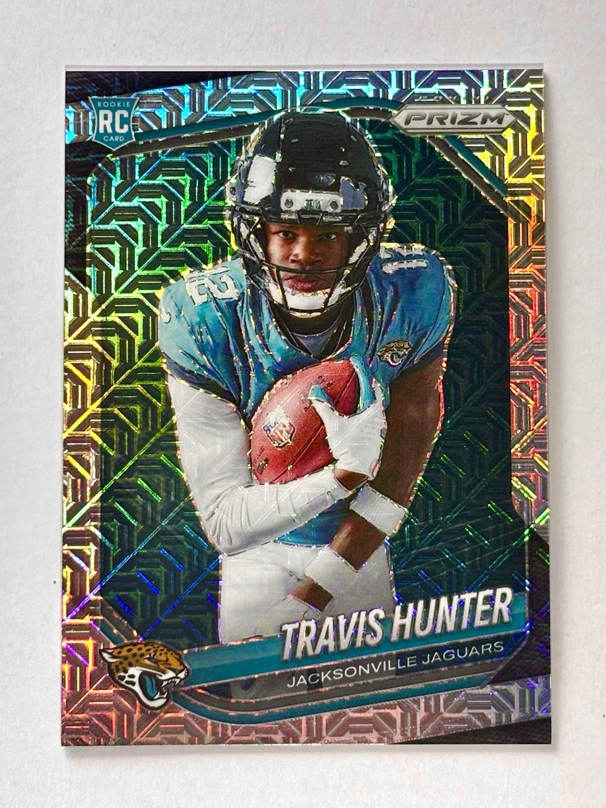 2025 Panini Prizm Travis Hunter Mojo Rookie Variation /25 #418 Jaguars