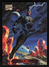 1994 Fleer Marvel Masterpieces Hildebrandt Brothers #5 Black Bolt Card TCCCX