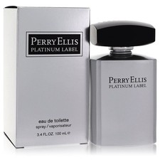 Perry Ellis Platinum Label by Perry Ellis Eau De Toilette Spray 3.4 oz For Men