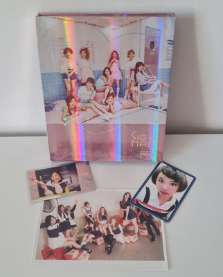 Twice Signal Album (B ver.) mit allen Inclusions ohne POB