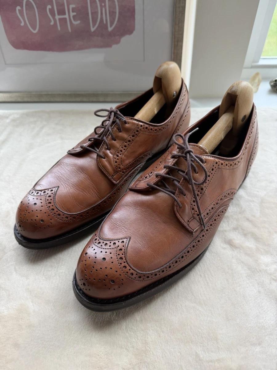 Allen Edmonds Wingtip Upper Leather Dress Shoes for Men for  display picture 1