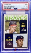 1964 Topps Phil Niekro #541  PSA 4   GC677