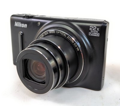 Nikon COOLPIX S9600 16.0MP Digital Camera - Black for sale online