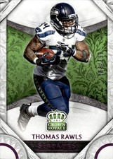 2016 Panini Preferred - Retail Crown Royale Thomas Rawls #64 Pink /199