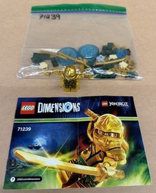 LEGO Dimensions 71239 Lloyd Fun Pack Lloyd and Lloyd's Golden Dragon 56 Pieces
