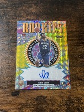 2025-26 Finest Rookie Yellow Geometric Refractor /35 Derik Queen RC Auto SSP