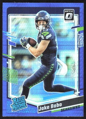 1754L 2023 Donruss Optic #288 Jake Bobo Blue Hyper