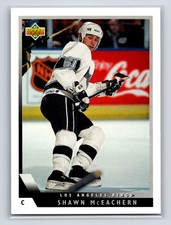1993-94 Upper Deck - Shawn McEachern #454 Los Angeles Kings Hockey Card