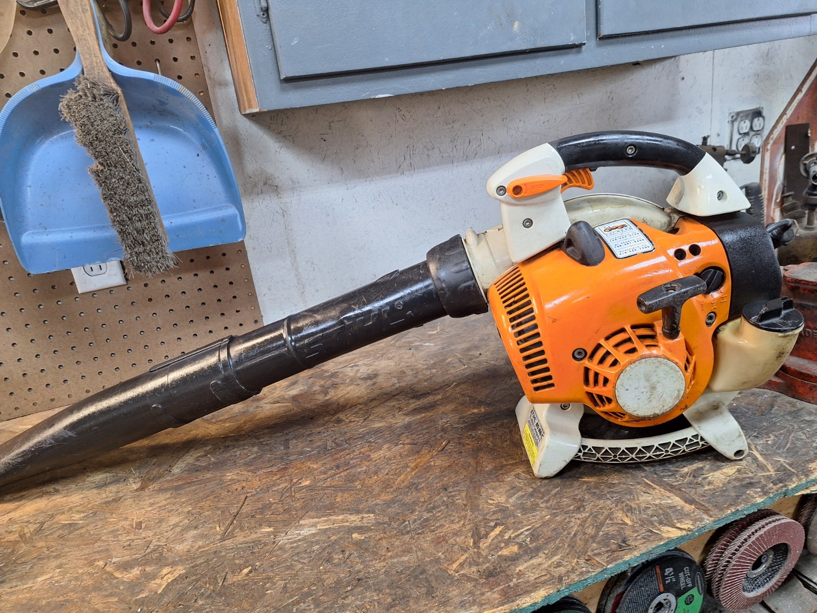 -great Running 27cc Gas Powered Blower