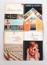 SET OF 4 KODAK BASIC PICTURE TAKING BOOKLETS, VINTAGE