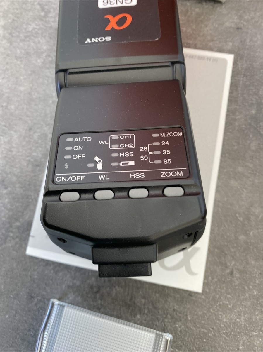 Flash Sony HVL-F36AM Ancien Modèle, Occasion, Pour Appareil Photo Sony