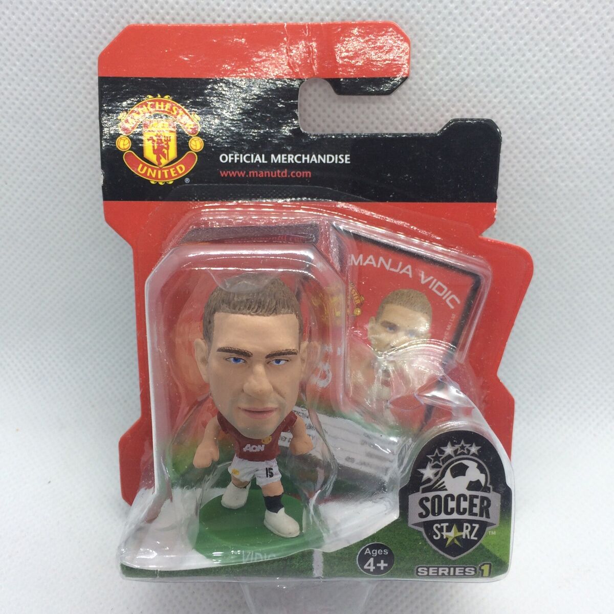 SoccerStarz Nemanja Vidic Manchester United Figurine