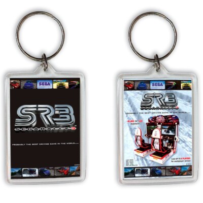 Sega Rally 3 Arcade Schlüsselanhänger Keyring