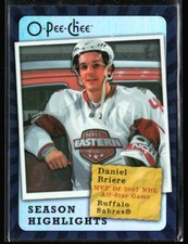 2007-08 OPC Season Highlights Daniel Briere #SH6 H3R2F