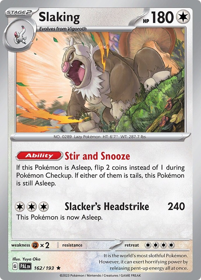 Slaking 162/193 Sv02: Paldea Evolved - 1 of 1