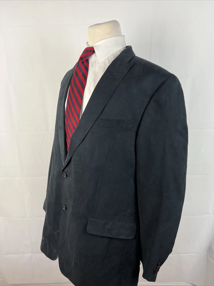 FALL/WINTER Neiman Marcus Men's Black Blazer 46L $895 - Image 3 of 4