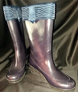 sperry wedge rain boots