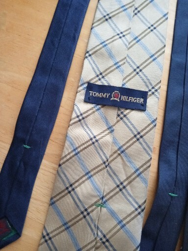 Lot of 4-100% Silk Ties, Tommy Hilfiger,  Beautiful Colorful Fun Neckties thumbnail 7