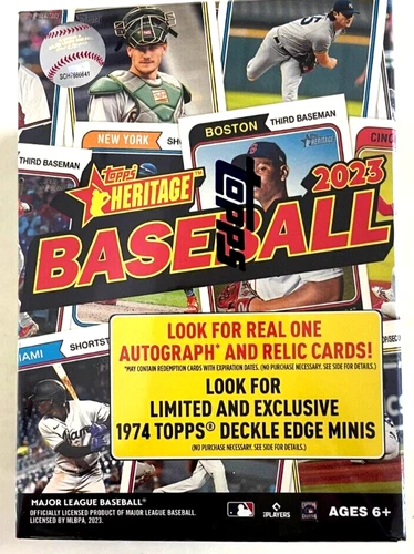 2023 TOPPS HERITAGE BASEBALL BLASTER BOX