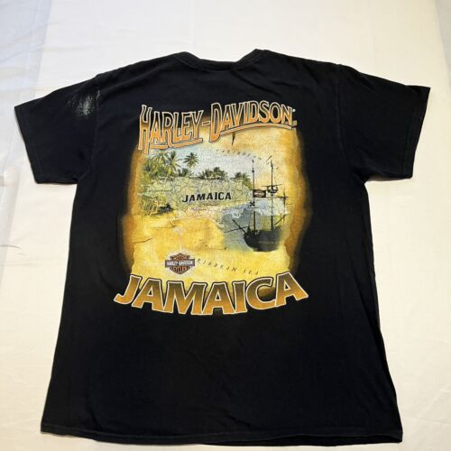 Harley Davidson Jamaica Men's T-Shirt Regular Casual Adult Different Sizes