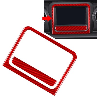 2x GPS Navigation Panel Abdeckung Trim Für Jeep Wrangler JL Gladiator JT