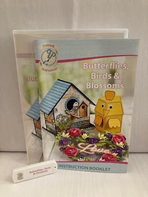 Schneiden Craftorium Schmetterlinge, Vögel & Blüten USB SVGs 20 Projekte, 100 Papiere