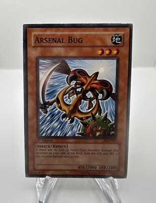 Yu-Gi-Oh! TCG Arsenal Bug Pharaonic Guardian PGD-007 1st Edition Common