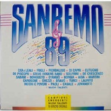 Various ‎– Sanremo '89 -  !       € 20,00  ECCELLENTE DOPPIO LP  A €  20,00 !!