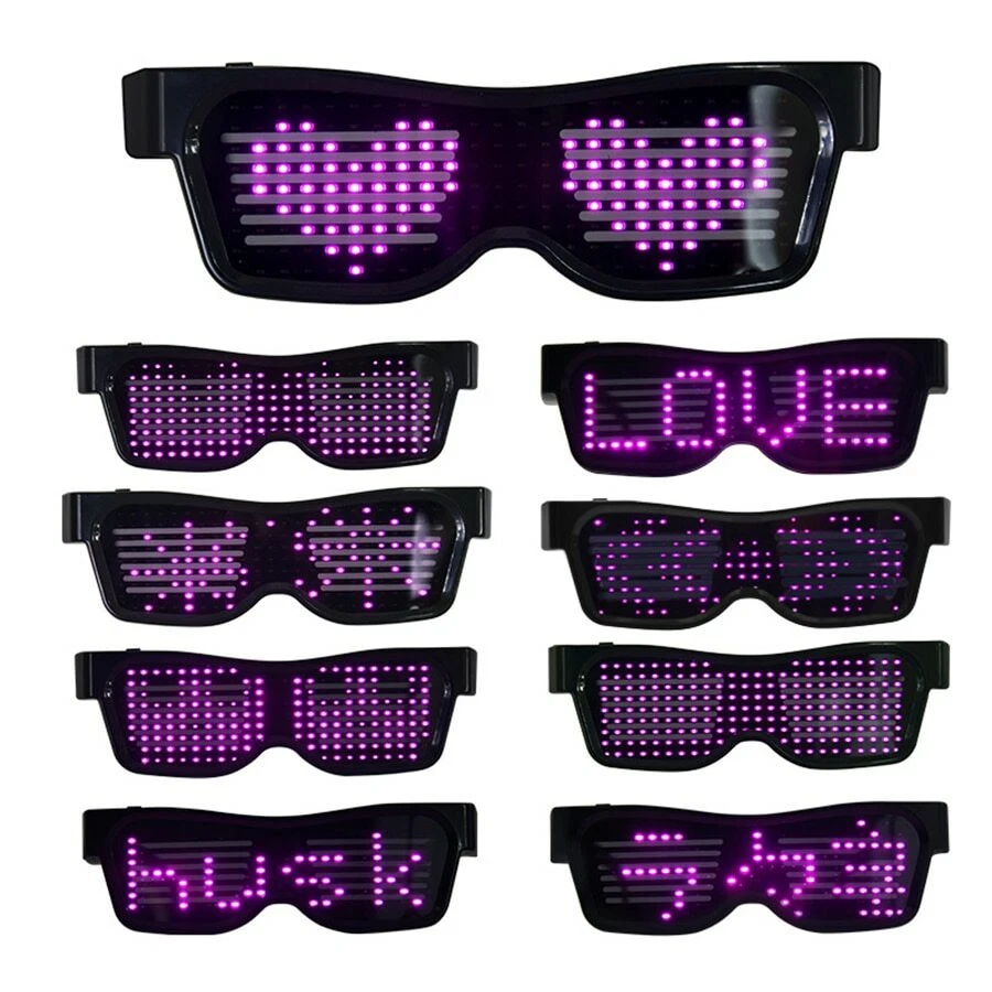 Gafas led bluetooth sale