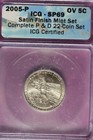 2005 P- ICG 5C SP69 JEFFERSON NICKEL #B47330 — photo 1