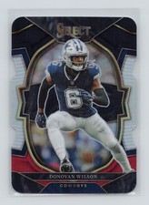2022 Select Concourse Black & Red Prizm Die-Cut #86 Donovan Wilson - Cowboys