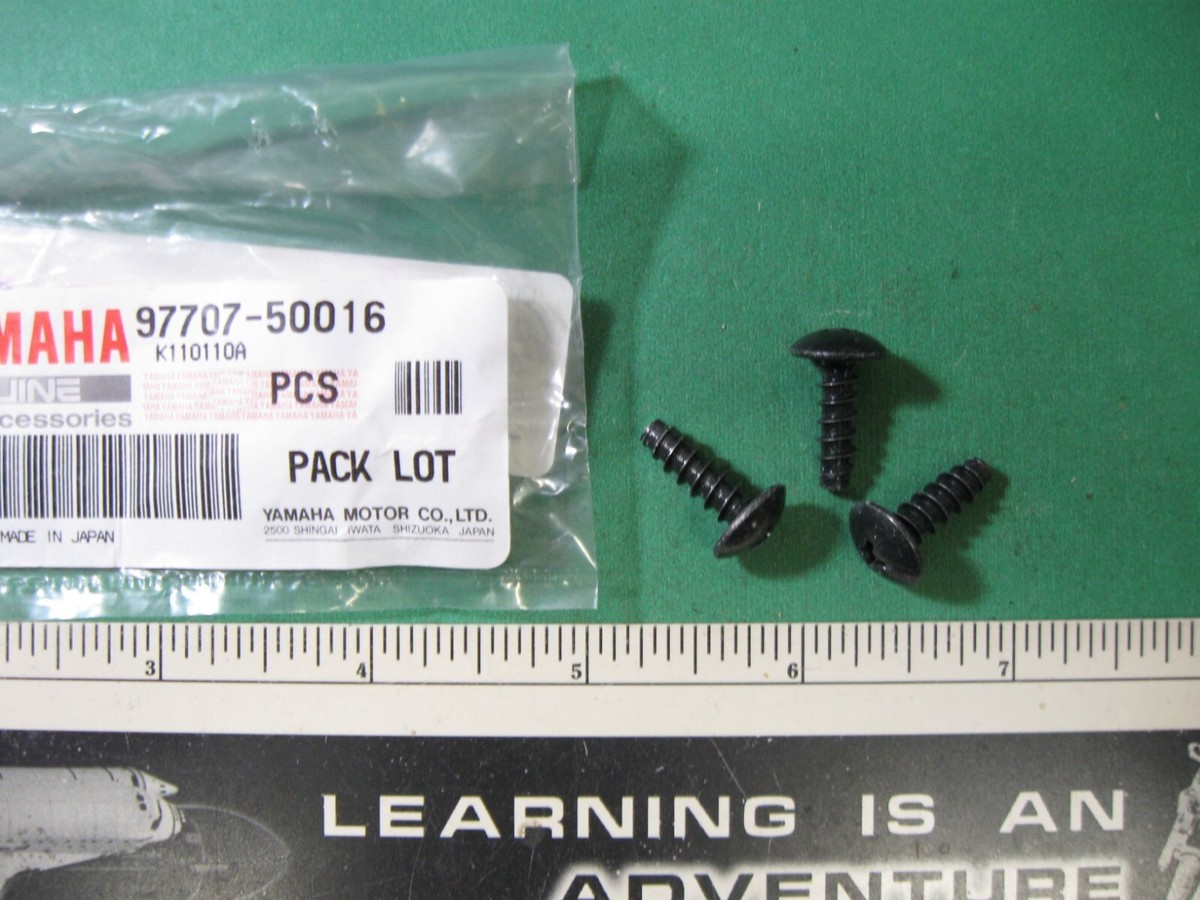 YAMAHA XVS950 YFM400 APEX OEM TRUSS HEAD TAPPING SCREW 97707-50016