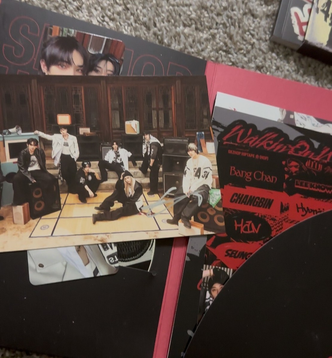 Official Stray Kids Lee Know Signed Hop (SKZHOP VER.) Postcard | eBay