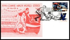 1996 Olympic Baseball Stamp Variety FDC Connie Mack World Series Cachet