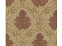 Rasch Textil Tapete Vlies Victoria 007028 Rot Braun Creme Stylisch Barock