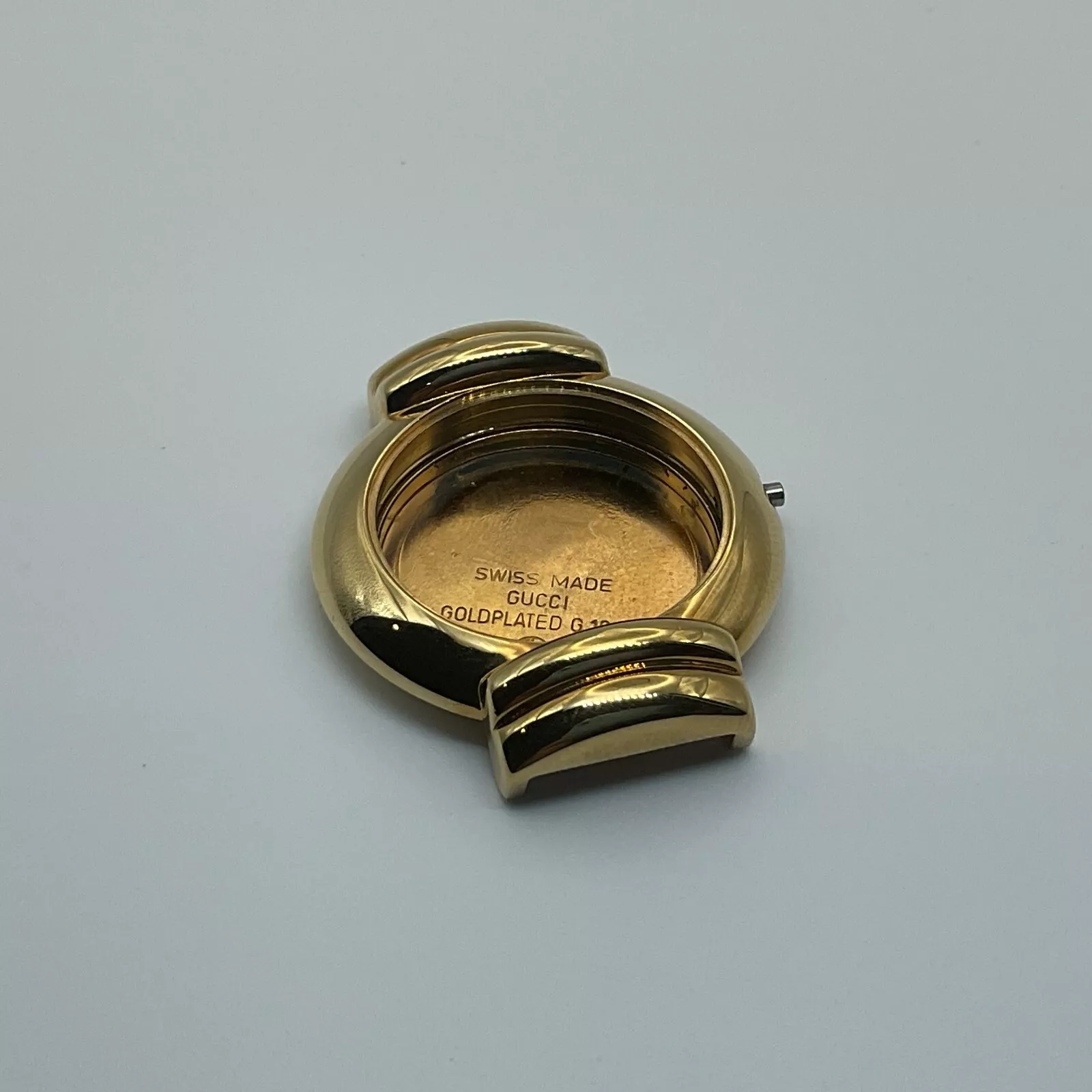 NOS GUCCI 5300J BOÎTIER DE MONTRE AVEC BOITIER ARRIÈRE