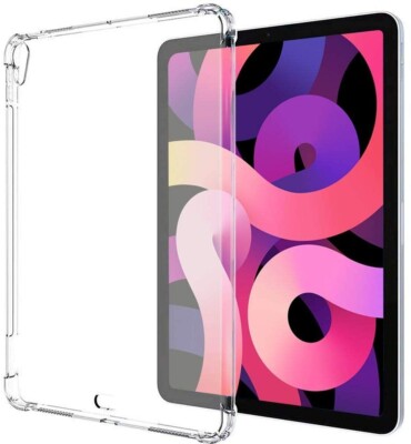 For Apple iPad Air 5/4 Case Cover Clear Transparent TPU Soft Silicone Shockproof