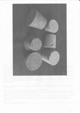 Lot de 300 bouchons environ en liège du Portugal pour mini-pots céramique 10ml